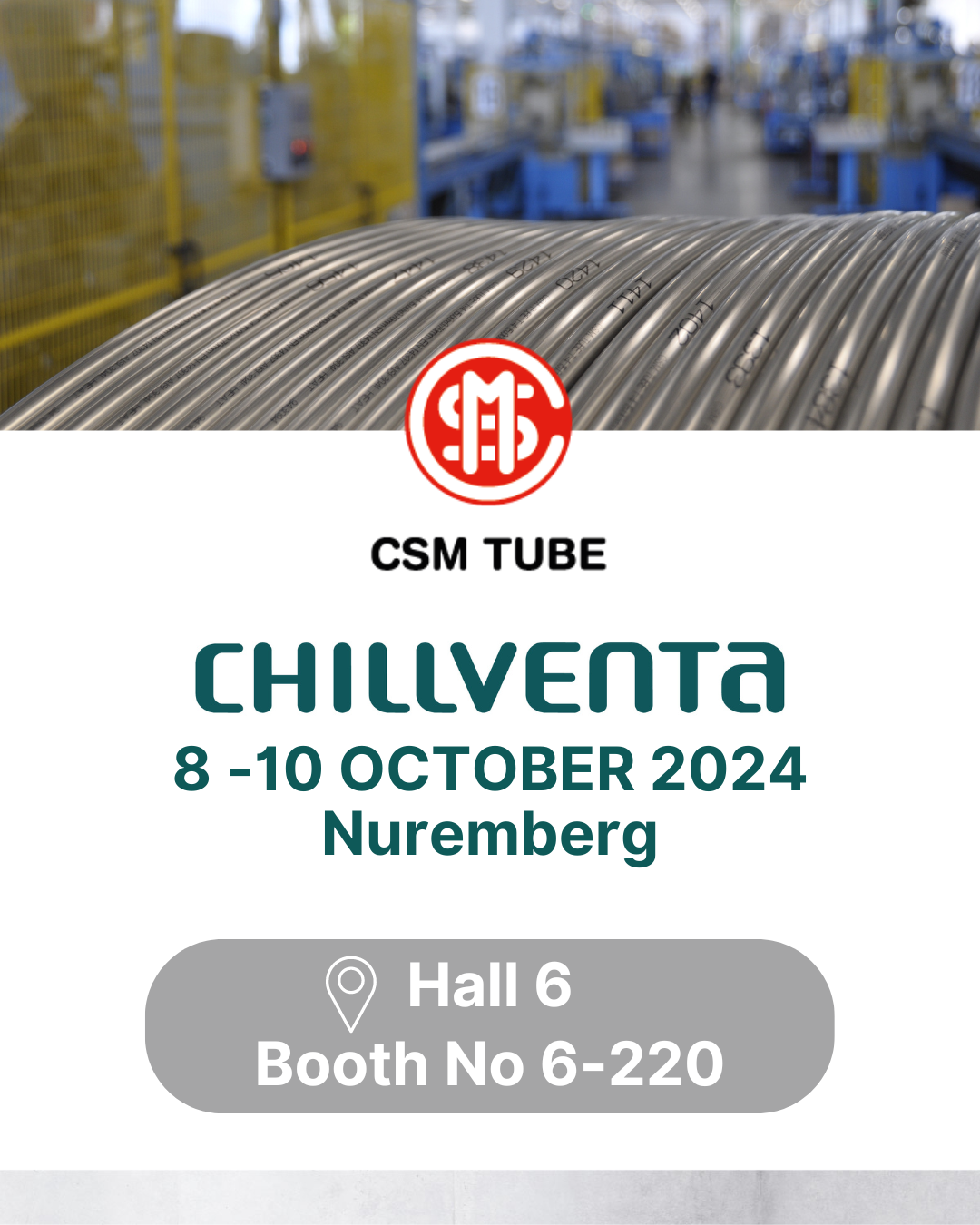 Chillventa_CSM TUBE